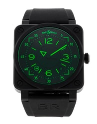 Bell and Ross BR03-92 BR0392-HUD-CE/SRB
